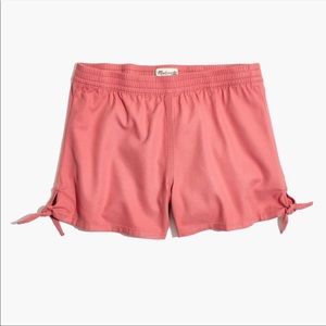 Madewell Side tie shorts
